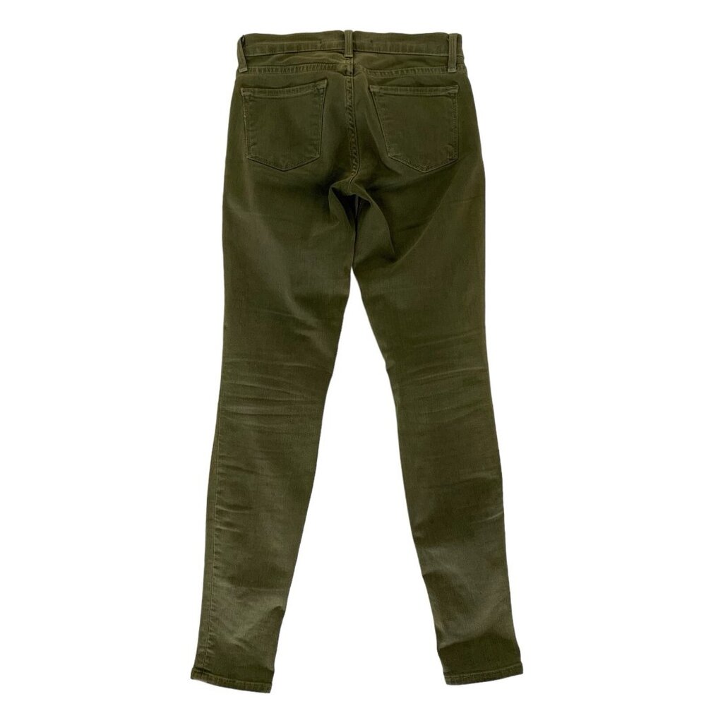 J Brand Jeans 24 Green Skinny Stretch Denim Minimalist Everyday - Picture 4 of 8